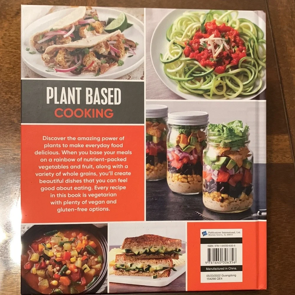 Plant Based Cooking Book Easy Wholesome and Delicious Recipes for Good Health